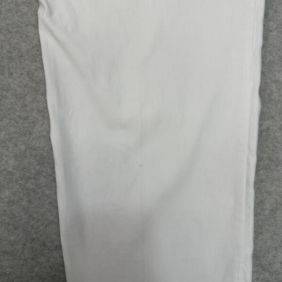 Counterparts Pull-On Mid Rise Slim Leg Dress Pants Womens 18 White Luxe Stretch - Picture 4 of 15
